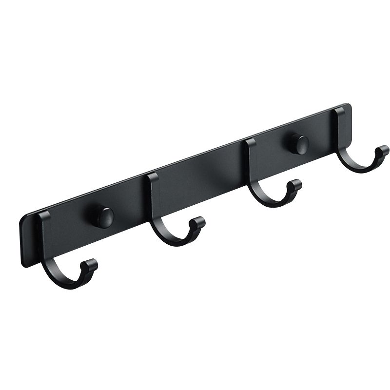 Frendorf | Modernes Badezimmer Zubehör Set Silber/Schwarz Badezimmer Accessoire Kit