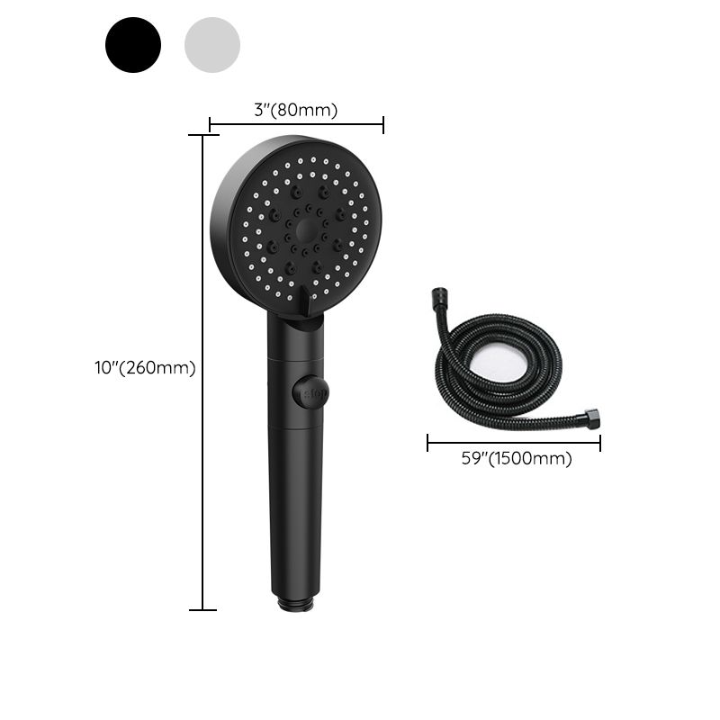 Frendorf | Moderner Handheld Supercharged Duschkopf Runder Turbo Sprühkopf