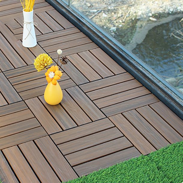 Frendorf | Deck Planke verbohrte Hartholzfliesen Außenboden