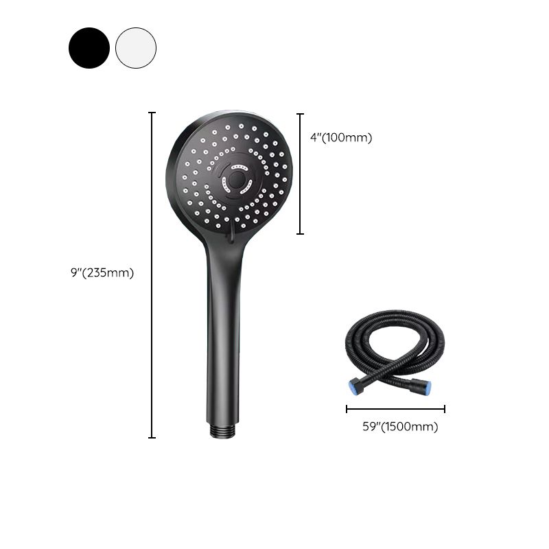 Frendorf | Kunststoff Handheld Duschkopf Badezimmer Duschkopf mit einstellbarem Wasserfluss