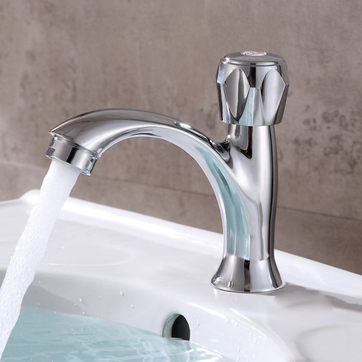 Frendorf | Modern Vessel Wasserhahn Edelstahl Niedriger Bogen Waschbecken Wasserhahn