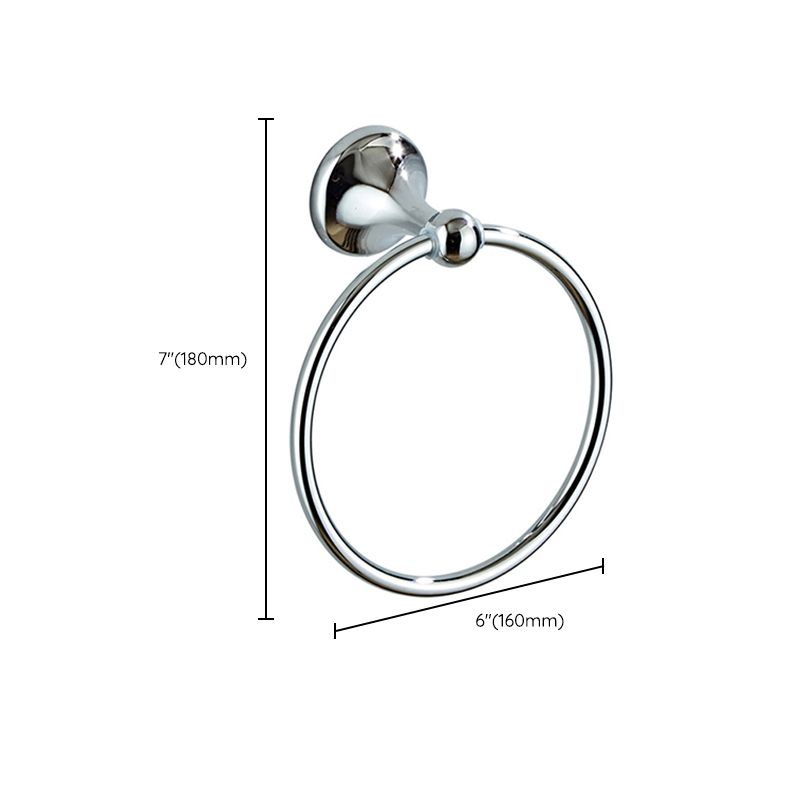 Frendorf | Metal Badset Traditioneller Stil Chrom Badzubehör Set