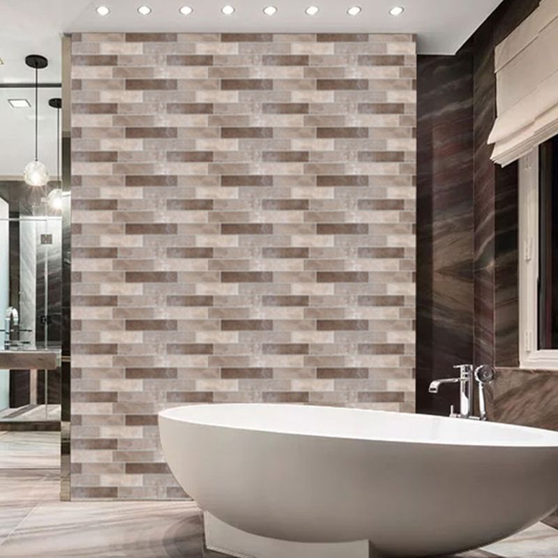 Frendorf | Peel & Stick U-Bahnfliese Rechteck Wasserfest Kunststoff Peel & Stick Fliese für Dusche