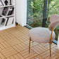 Frendorf | Moderner Stil WPC Bodenbelag Korrosionsbeständiger quadratischer Holzboden
