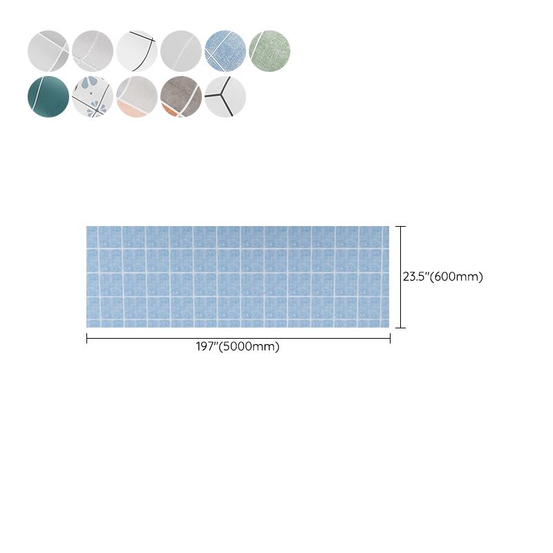 Frendorf | Moderne wasserdichte Mosaikfliese glatte Peel-and-Stick-Rückwandfliese für die Küche