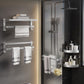 Frendorf | 7-teiliges Badezimmer-Zubehör-Set Modernes Aluminium-Badezimmer-Set in Silber