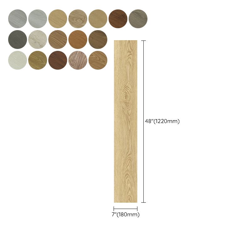 Frendorf | Peel and Stick PVC Bodenbelag Matte Holzoptik Vinylboden für das Wohnzimmer