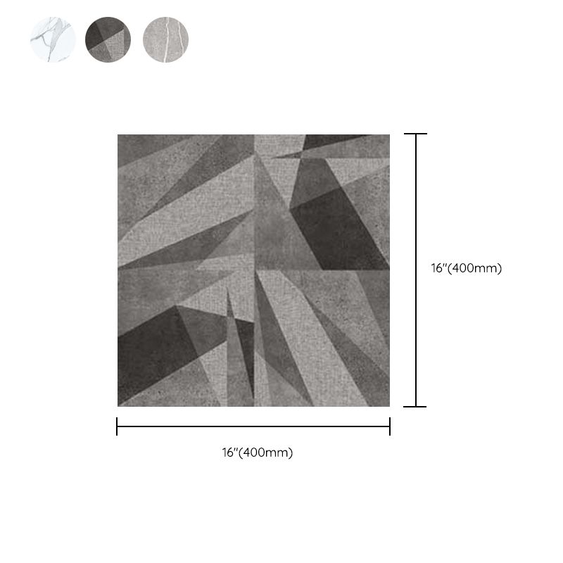 Frendorf | Peel and Stick Vinylboden Hochglanz PVC Bodenbelag mit quadratischer Kante