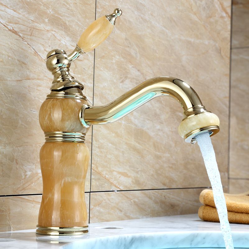 Frendorf | Luxury Vessel Faucet Messinghebelgriffe Niedriger Bogen Waschbeckenarmatur