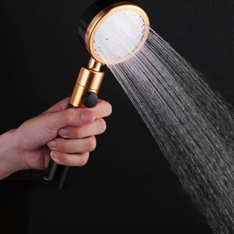 Frendorf | Moderne Aluminium-Handdusche Verstellbarer Wasserfluss Wandmontierte Handdusche