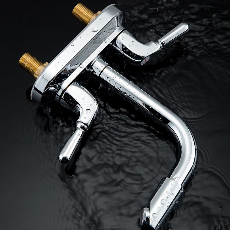 Frendorf | 2-Griff Modernes Gefäß Waschbecken Wasserhahn Drehauslauf Badezimmer Wasserhahn