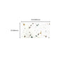 Frendorf | PVC Rechteckig 20 Pack 12" x 23" Peel & Stick Mosaikfliese Küche und Badezimmer
