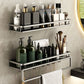 Frendorf | Minimalismus Matte Metall Badezimmer Zubehör Set Modernes Badregal