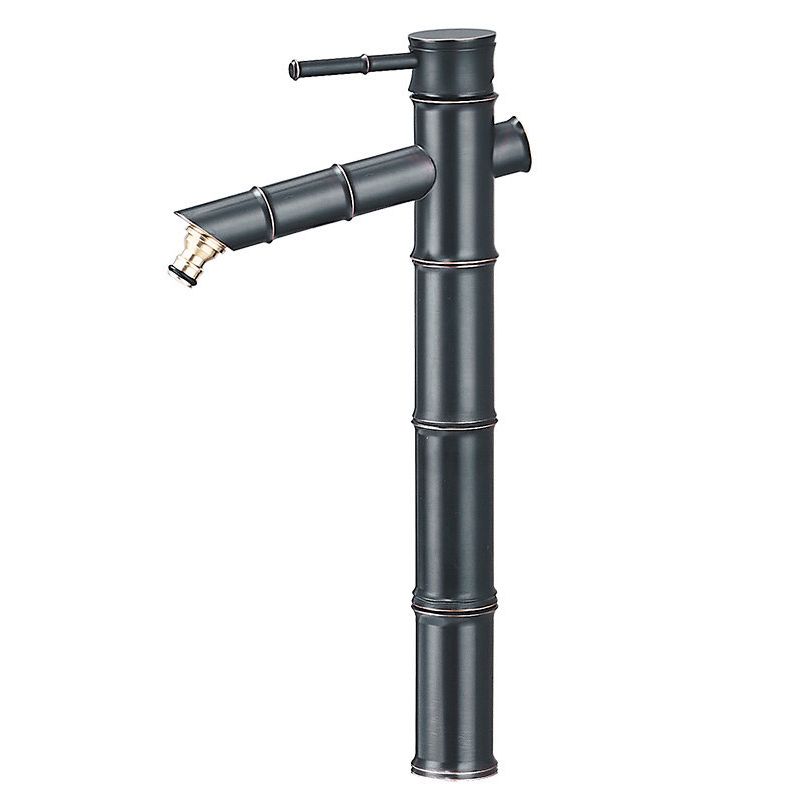 Frendorf | Bauernhaus Vessel Sink Wasserhahn Kupfer 1-Handgriff Niedriger Bogen Vessel Wasserhahn für Badezimmer