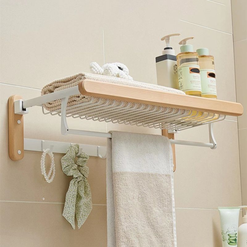 Frendorf | Weißes Badezimmer Set Massivholz & Aluminium Badezimmerzubehör einzeln oder als Set