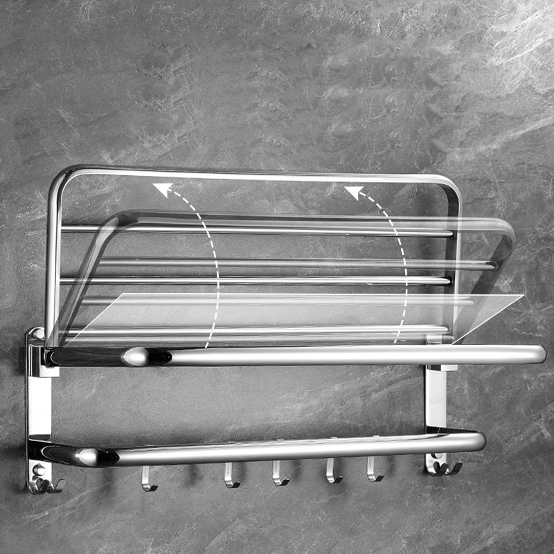 Frendorf | Modernes Badezimmer-Zubehörset Silber Badezimmerzubehör Hardware-Set