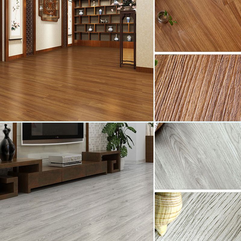Frendorf | Rechteck PVC Bodenbelag Peel and Stick Glatt Holzlook Vinylboden