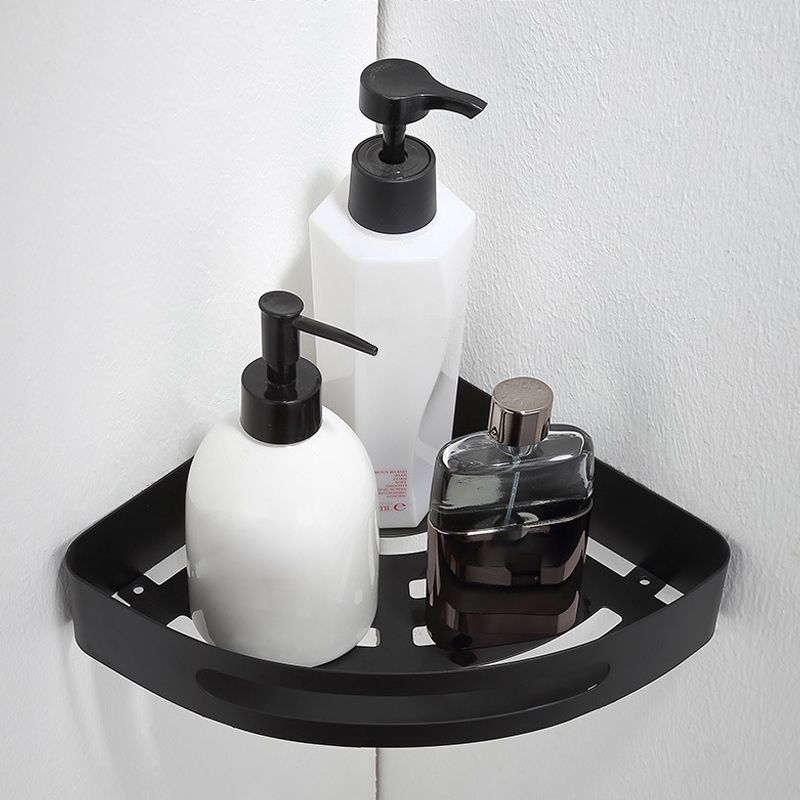 Frendorf | Modernes Badezimmer Zubehör Set Badeablage Handtuchhalter Matt Schwarz Bad Hardware Set