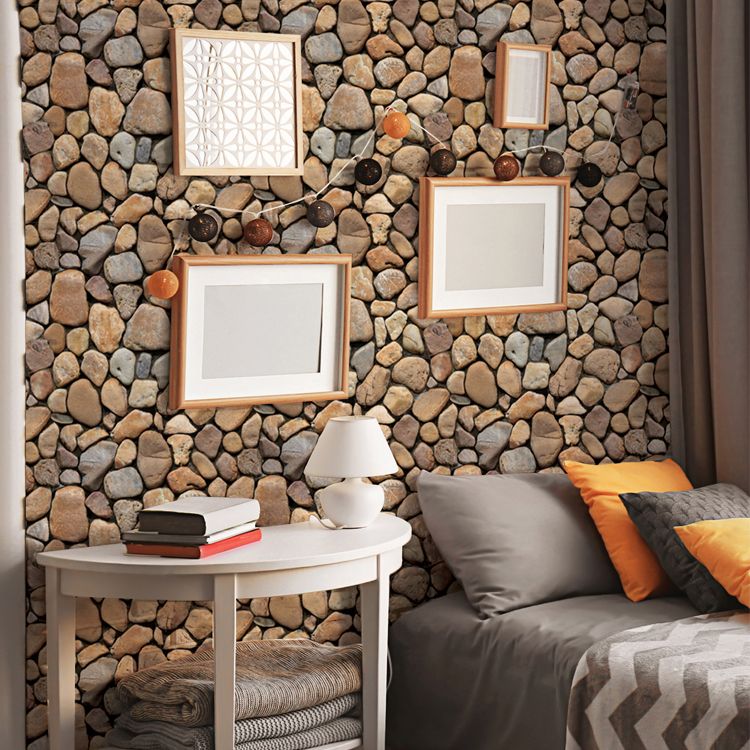Frendorf | Kunststeinpaneel Wand Modern Minimalistisch Zuhause Wohnzimmer Wandpaneel (5er-Pack)