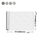 Frendorf | Modernes Peel and Stick Rückwand PVC Mosaikfliesen Tapete für Dusche