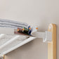 Frendorf | Weißes Metall- und Massivholz-Badezimmer-Zubehör-Hardware-Set