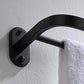Frendorf | Modernes Badezimmer Zubehör Set Badeablage Handtuchhalter Matt Schwarz Bad Hardware Set