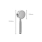 Frendorf | Moderner Stil Handbrause Metall Badezimmer Handbrause