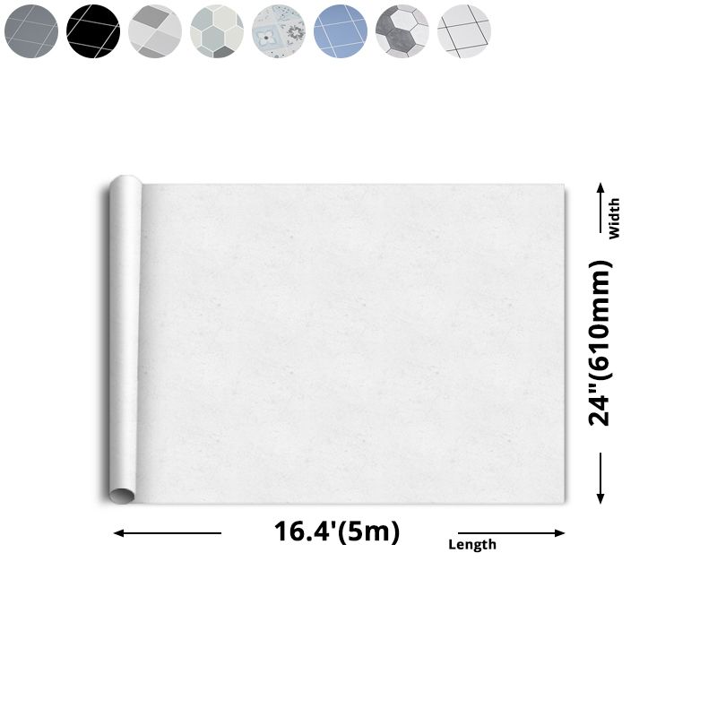Frendorf | Modern Vinylplanken Peel and Stick Gitterdruck PVC-Bodenbelag für das Badezimmer