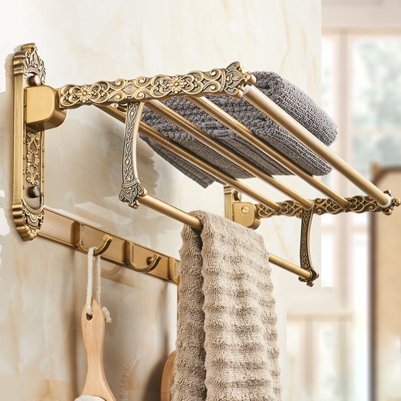 Frendorf | Traditionelles Badezimmerzubehör Set Gold Badezimmerzubehör Kit