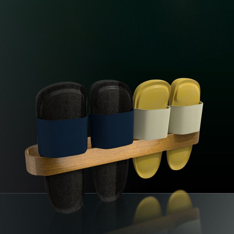 Frendorf | 2-teiliges modernes Badezimmer-Hardware-Set in Gold/Schwarz, Handtuchhalter