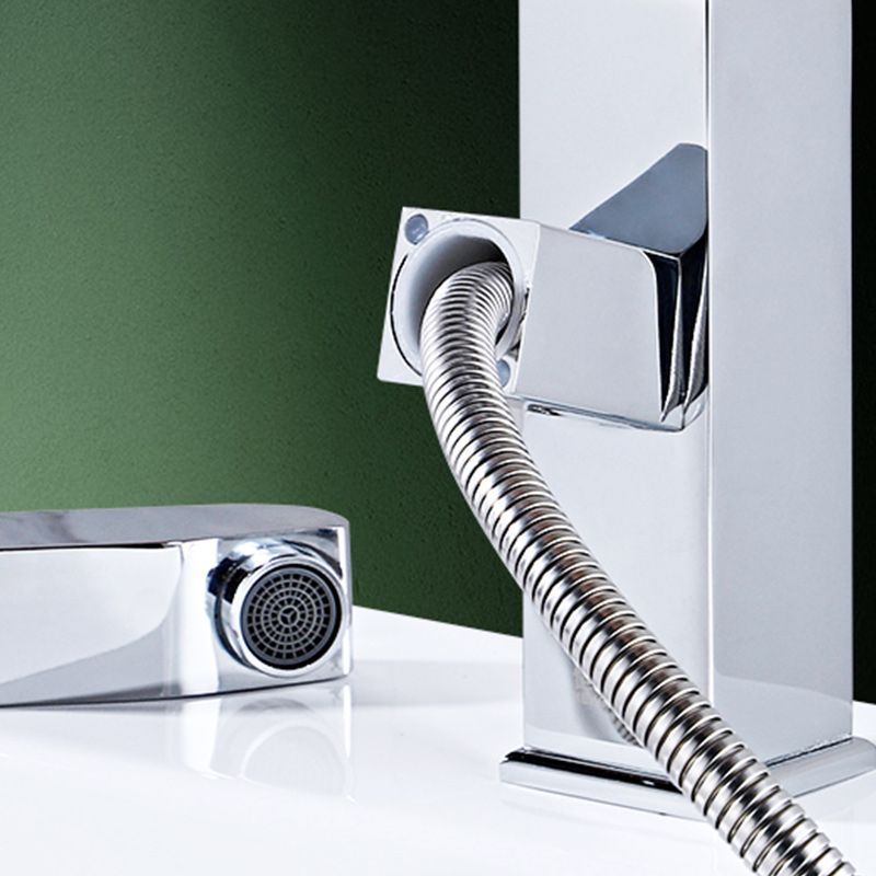 Frendorf | Moderner Ausziehbarer Einhand-Waschtischarmatur Badezimmer Waschbeckenarmatur