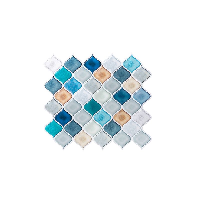 Frendorf | Kunststoff Peel & Stick Mosaikfliesen Wasserdichte Mosaikfliesen Tapete