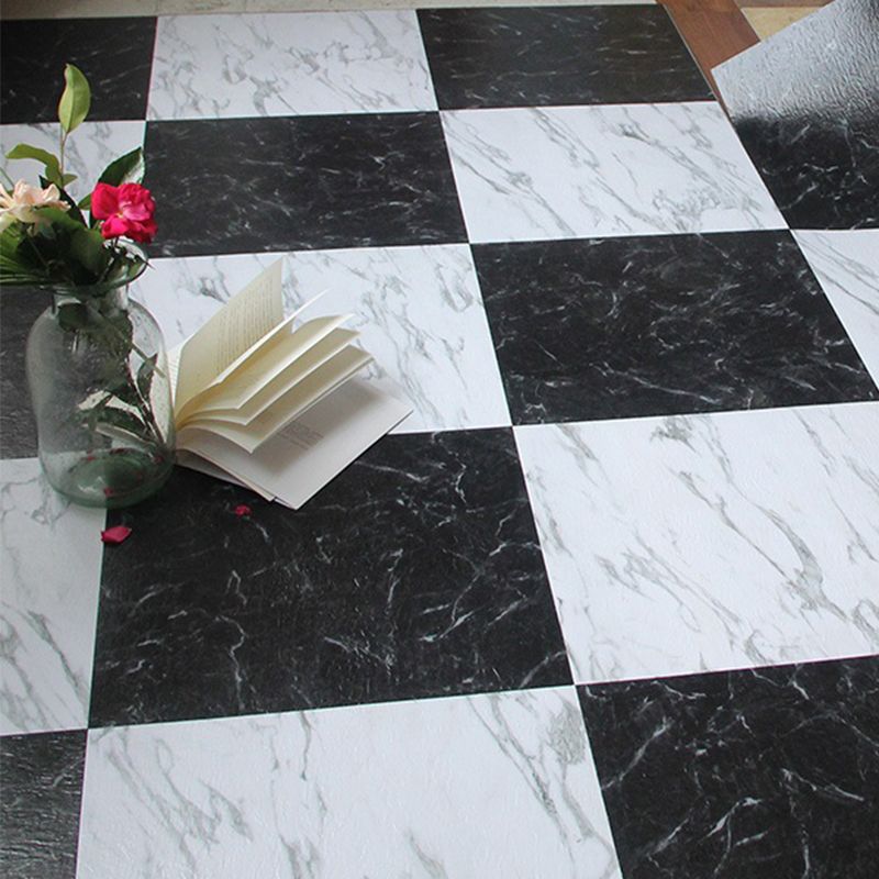 Frendorf | Quadrat PVC-Bodenbelag Peel & Stick Stein Design Vinylboden für das Wohnzimmer