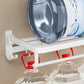 Frendorf | Weißes Badezimmer Zubehör Set Zeitgemäßes Aluminium Badezimmer Zubehör Kit mit Handtuchhalter