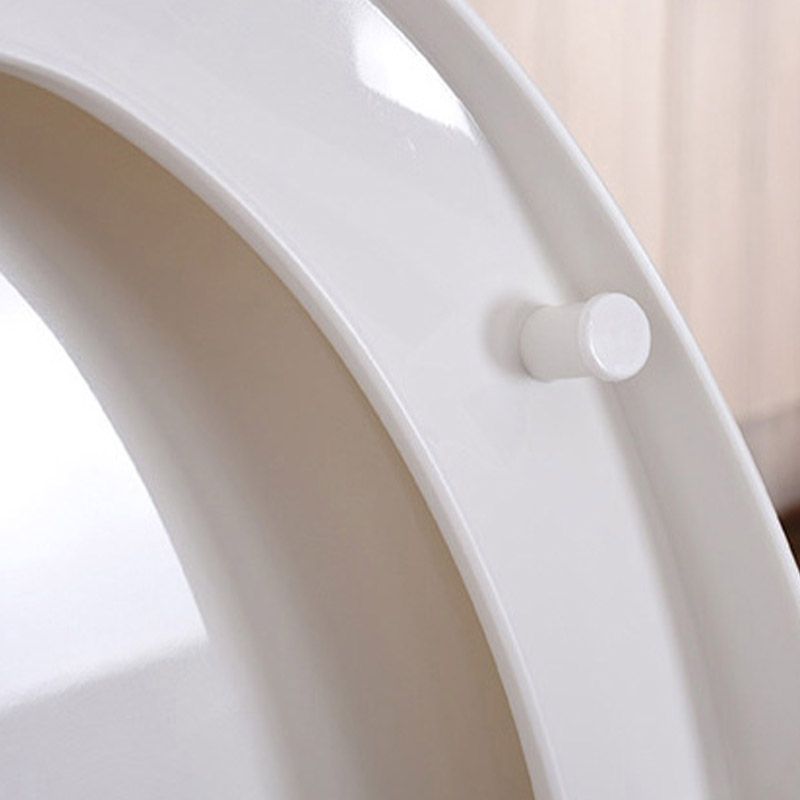 Frendorf | Moderne Kunststoff-WC-Bodenstehende Toilette mit sanftem Schließsitz für das Badezimmer