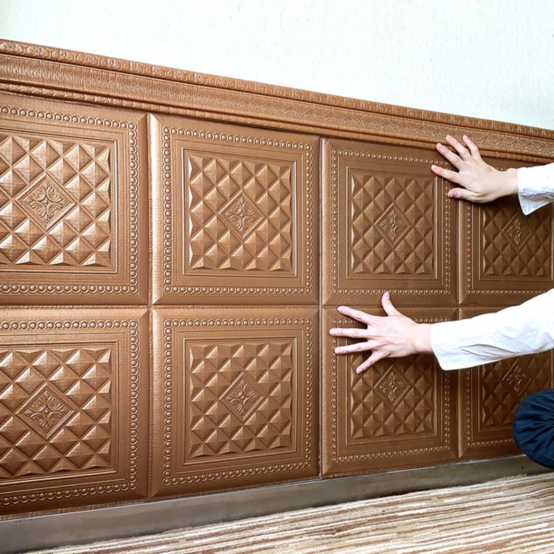 Frendorf | Modernes Zinn-Rückwandverkleidung Glatt Badezimmer Wohnzimmer Wand Decke