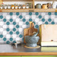 Frendorf | Kunststoff Peel & Stick Mosaikfliesen Wasserdichte Mosaikfliesen Tapete