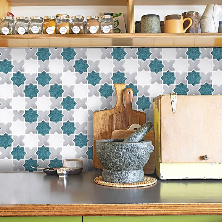 Frendorf | Kunststoff Peel & Stick Mosaikfliesen Wasserdichte Mosaikfliesen Tapete