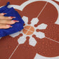 Frendorf | Peel and Stick Vinylboden PVC Muster-Vinylboden mit quadratischem Rand