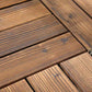 Frendorf | Holz Terrasse Fliesen Stecksystem Installation Außen Terrasse Fliesen