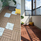 Frendorf | Modernes Kunststoffholz-Laminatplankendeck im Freien, schimmelresistentes Laminat