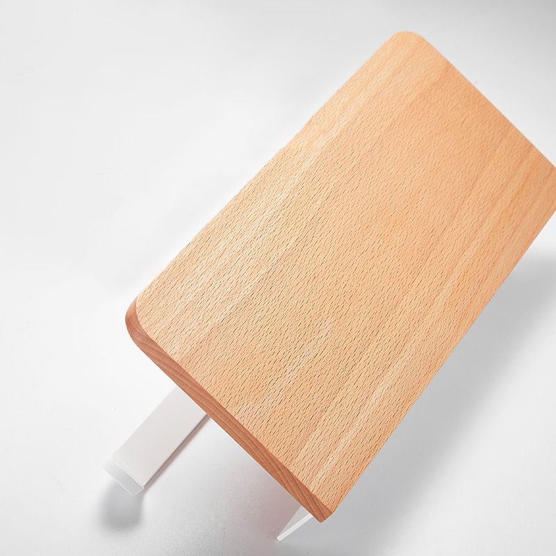 Frendorf | Weißes 7-teiliges Badaccessoire-Set Holz- und Metall-Badset