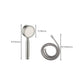 Frendorf | Moderner Stil Handbrause Metall Badezimmer Handbrause