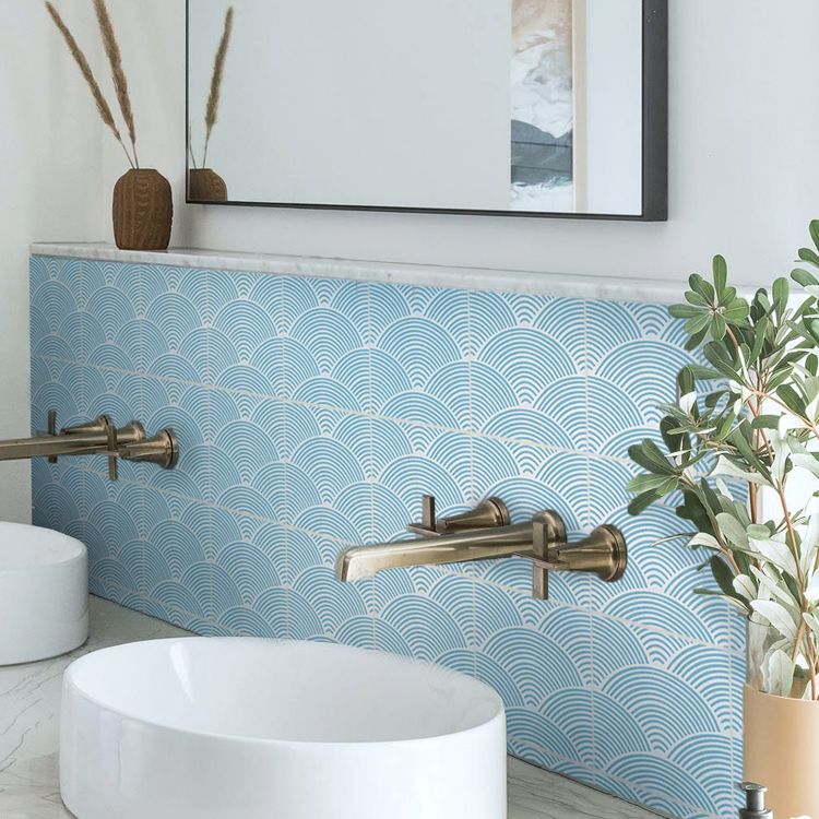 Frendorf | Modern Mosaic Tile Peel and Stick Tile Pvc Kitchen Backsplash Peel and Stick Wall Tile