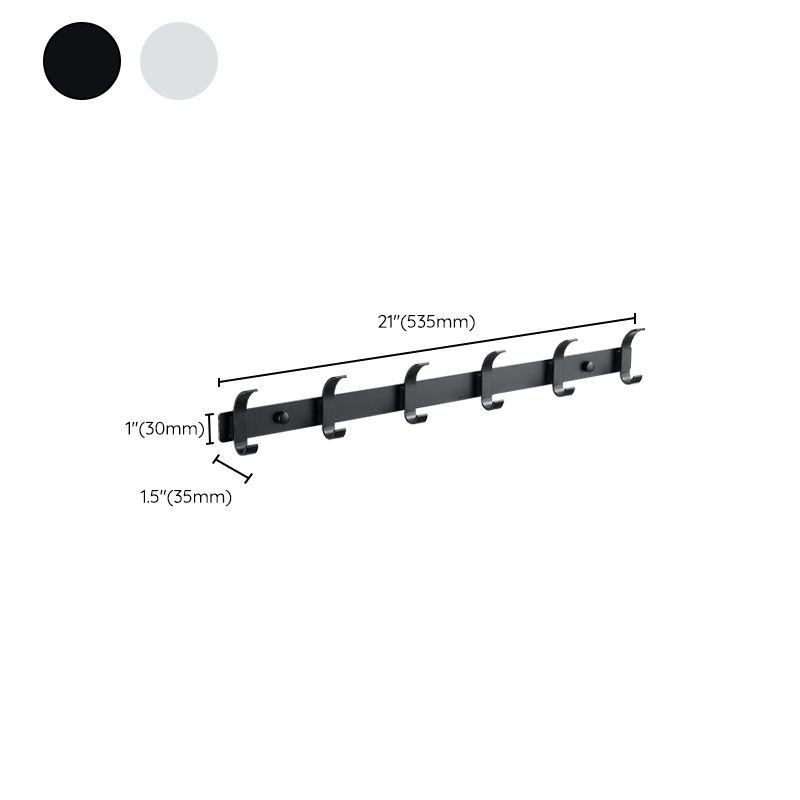 Frendorf | Modernes Badezimmer Zubehör Set Silber/Schwarz Badezimmer Accessoire Kit