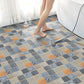 Frendorf | Modernes Vinylplankenboden Selbstklebendes Gittermuster PVC-Boden