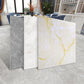 Frendorf | Home Indoor Vinylboden Peel and Stick Marmor-Druck Quadrat PVC-Bodenbelag