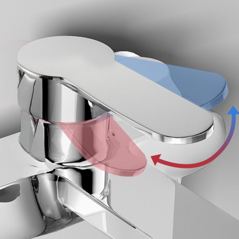 Frendorf | Beliebte Wandmontierte Badewannenarmatur Fester Hebelgriff Badewannenfüller Trim