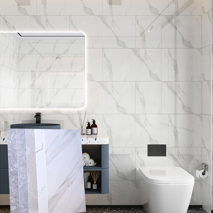 Frendorf | Moderne schimmelresistente Fliese PVC Einzelne Peel & Stick Fliese für Backsplash Wand