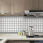 Frendorf | Modischer Mosaik-Fliesen wasserdichter Peel-and-Stick-Rückwandfliesen